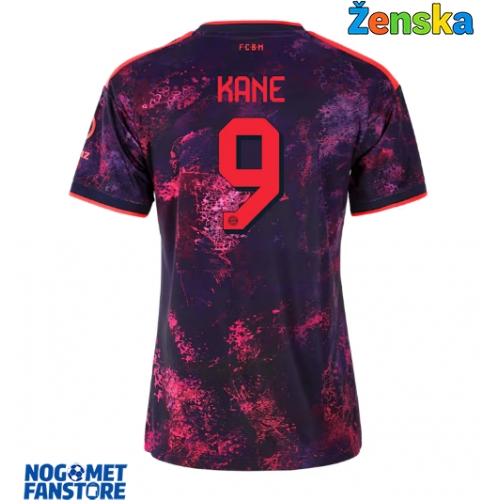 Bayern Munich Harry Kane #9 Rezervni Dres za Ženska 2026-27 Kratak Rukav
